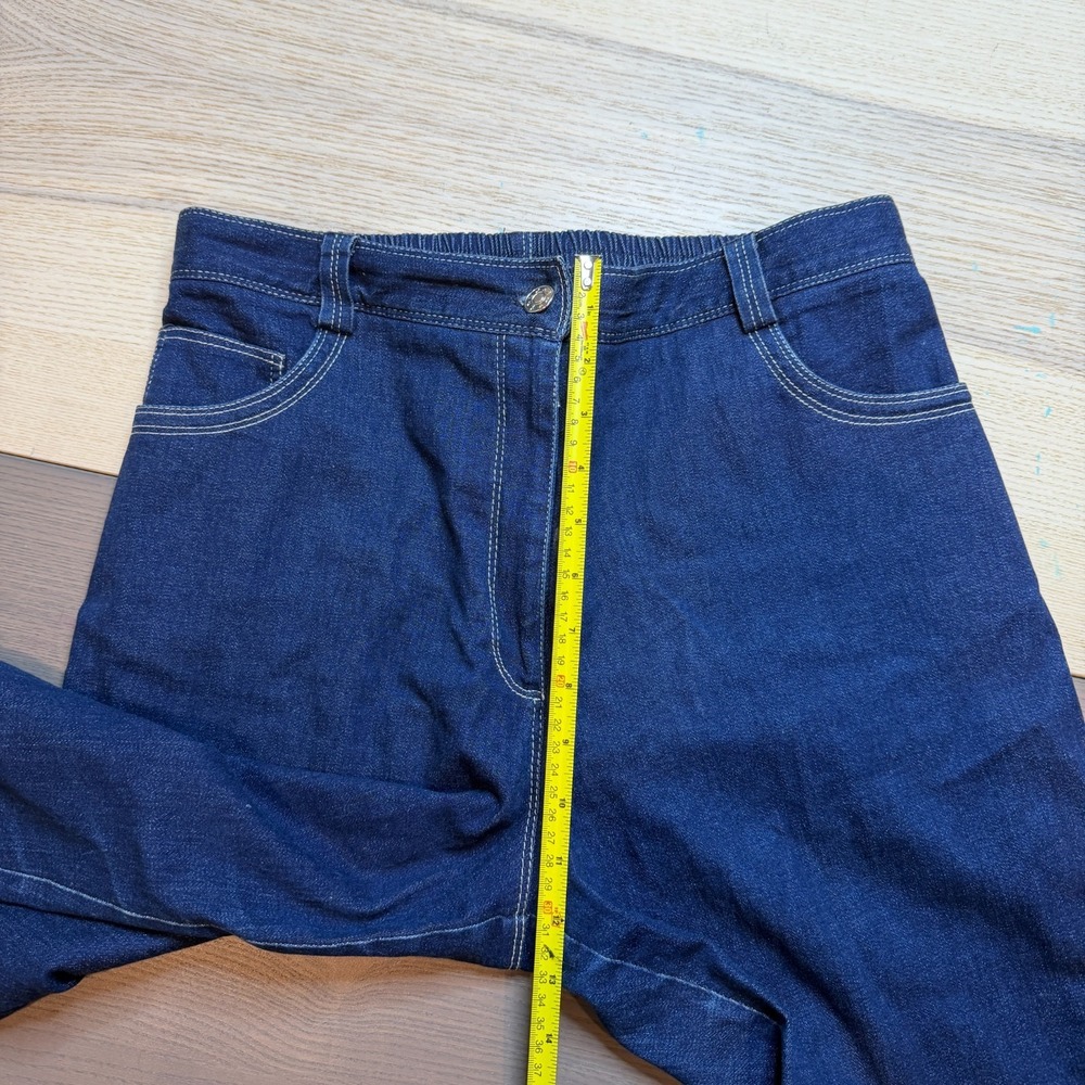 Mili Designs Jeans‎ Women 30x28 Dark Straight High Rise VTG - Picture 6 of 10